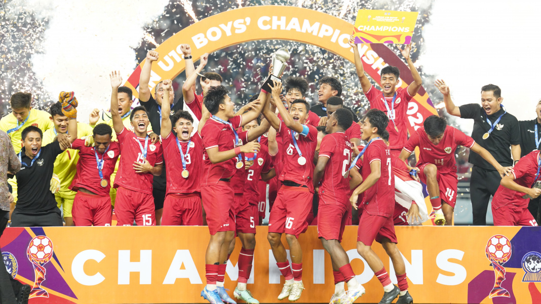Tim U-19 Indonesia Juara ASEAN U-19 Boys Championship 2024