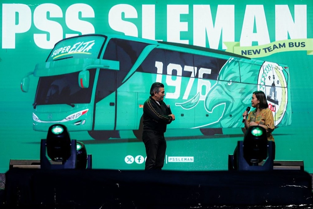 Sambut Liga 1 2024/25, PSS Sleman Luncurkan Bus Baru