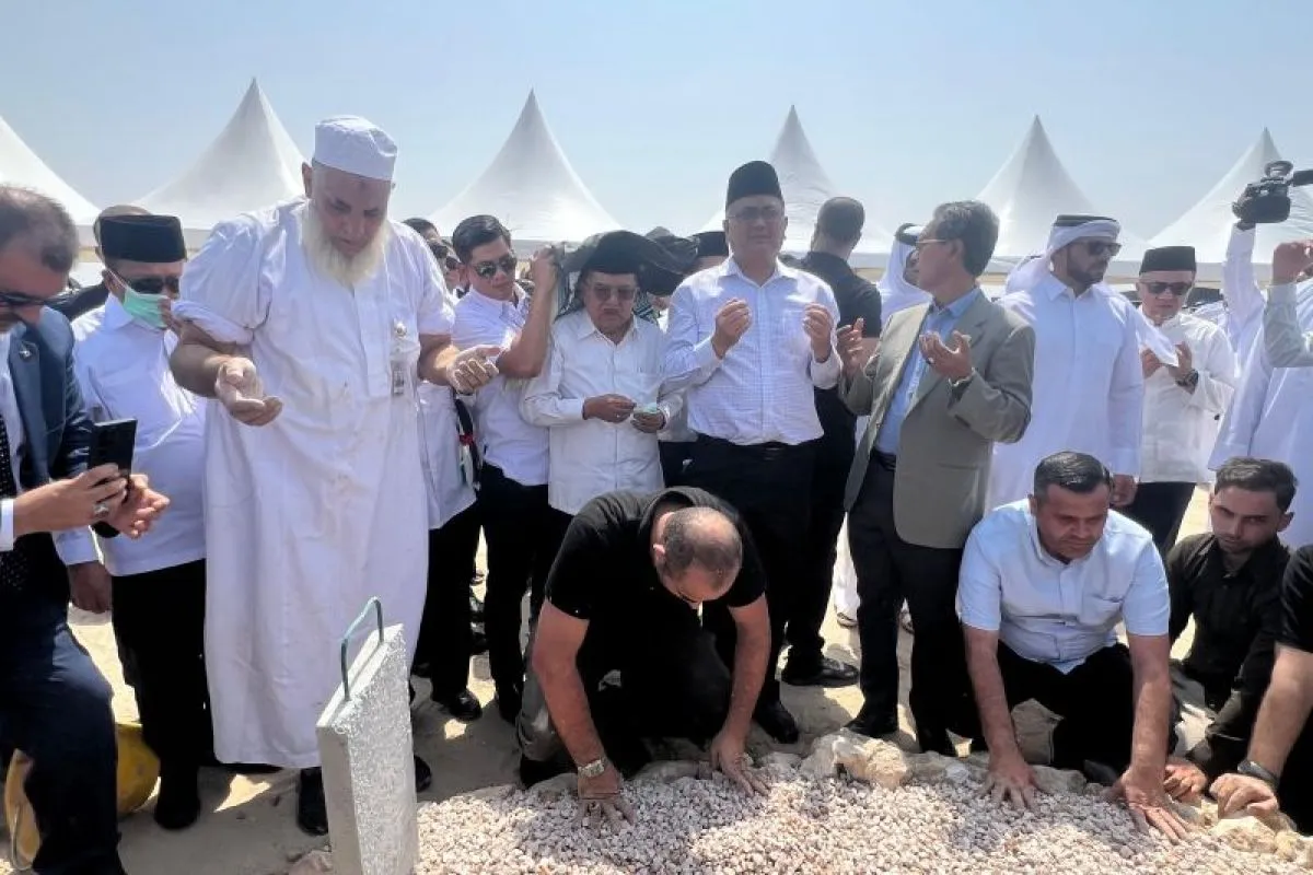 Jusuf Kalla Hadiri Pemakaman Ismail Haniyeh di Pemakaman Keluarga Emir Qatar