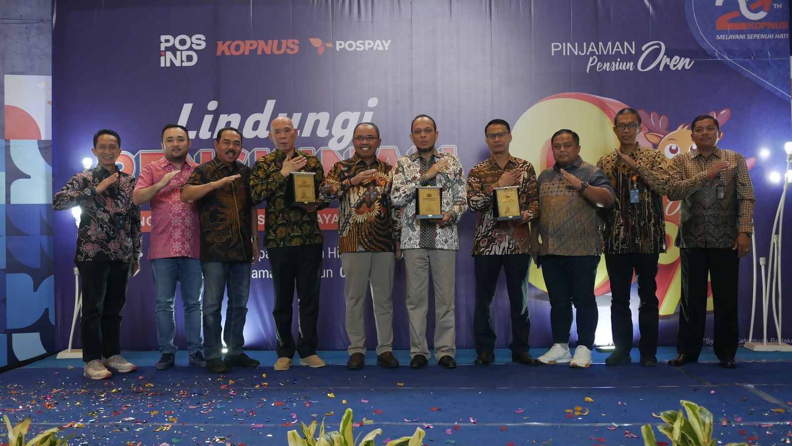 PosIND dan Kopnus Luncurkan Program Lindungi Pensiunan dengan Digitalisasi Pembayaran