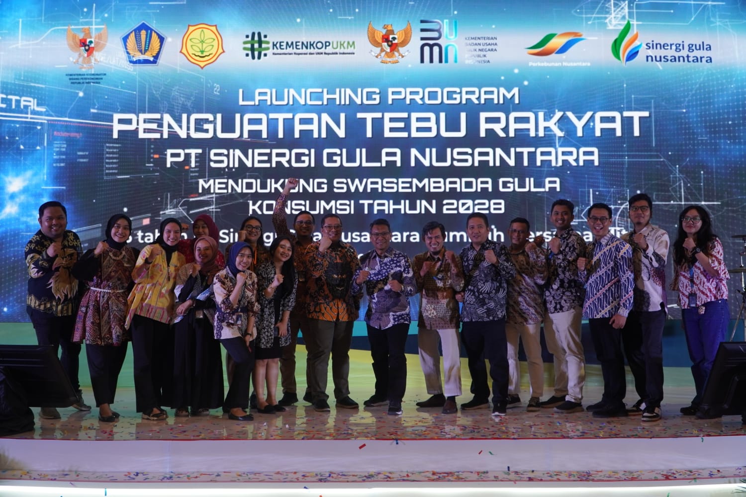PTPN Launching Program Penguatan Tebu Rakyat