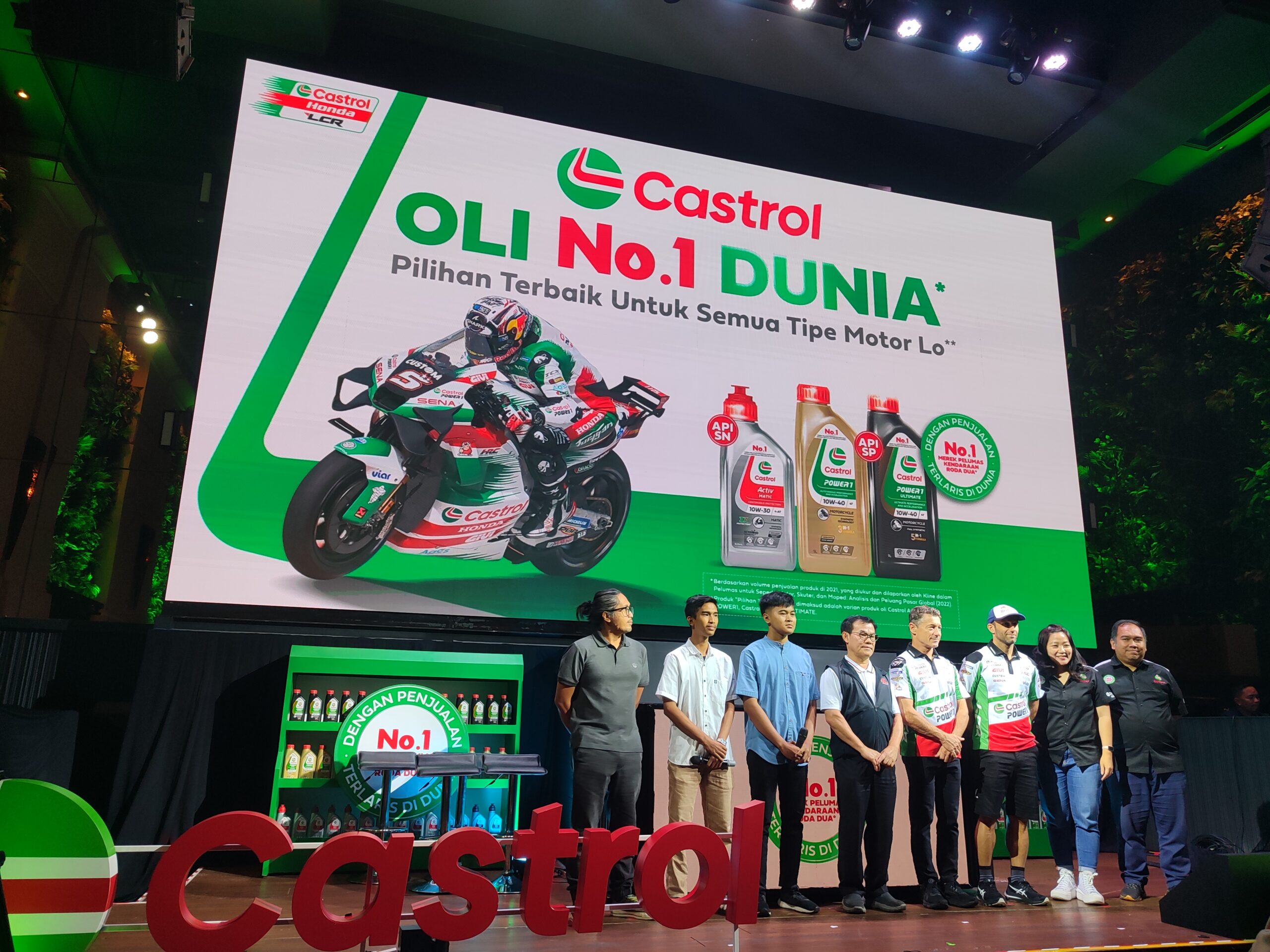 Castrol Indonesia Luncurkan Kampanye “Oli No. 1 Dunia”, Dukung Talenta Muda di MotoGP