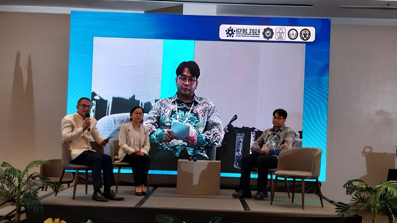 Fakultas Bisnis President University Sukses Gelar ICFBE 2024 di Filipina