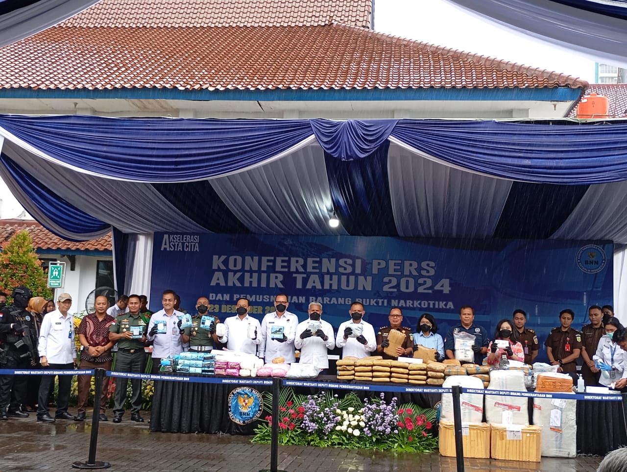 BNN Paparkan Capaian Pemberantasan Narkoba Sepanjang 2024, Ini Hasilnya!