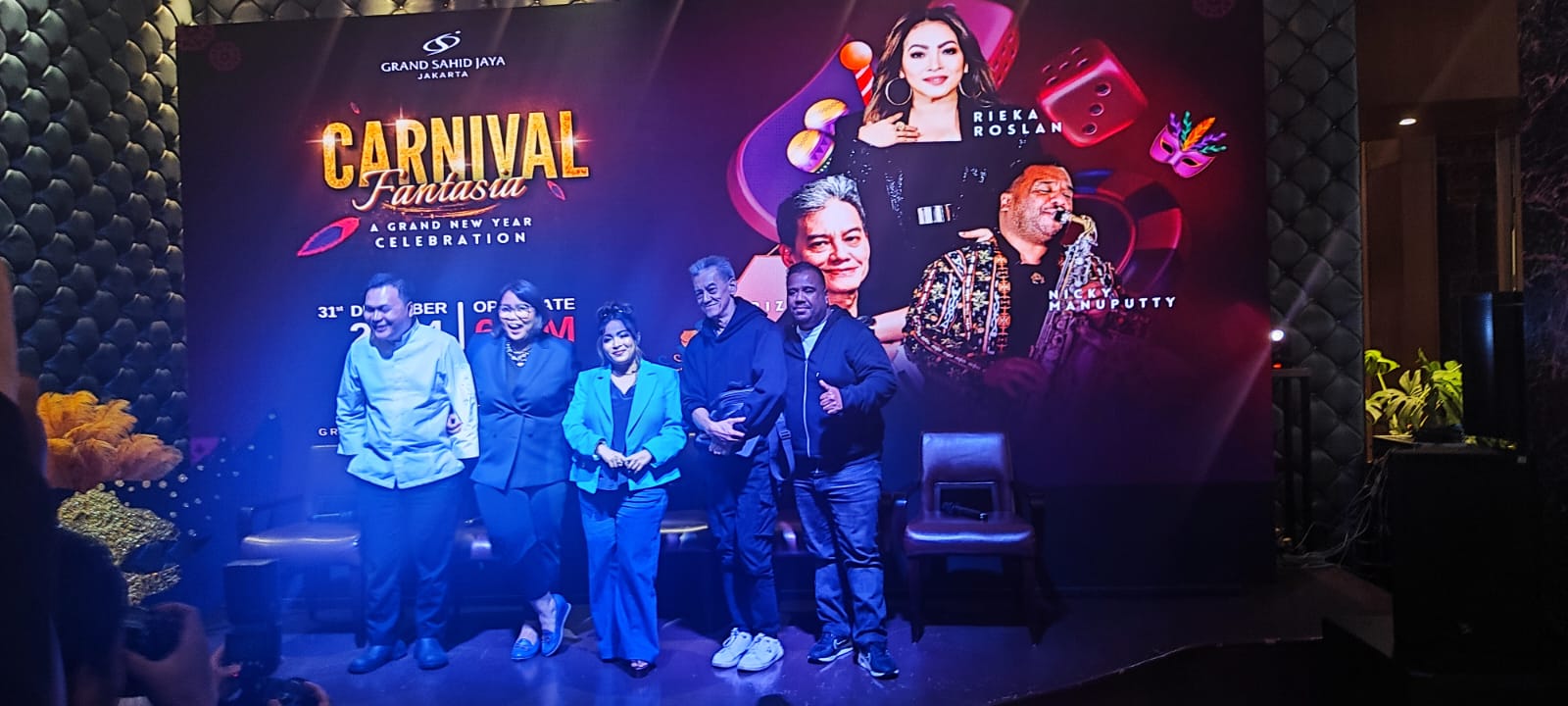 Hotel Grand Sahid Jaya Jakarta Sambut Tahun Baru 2025 dengan Carnival Fantasia