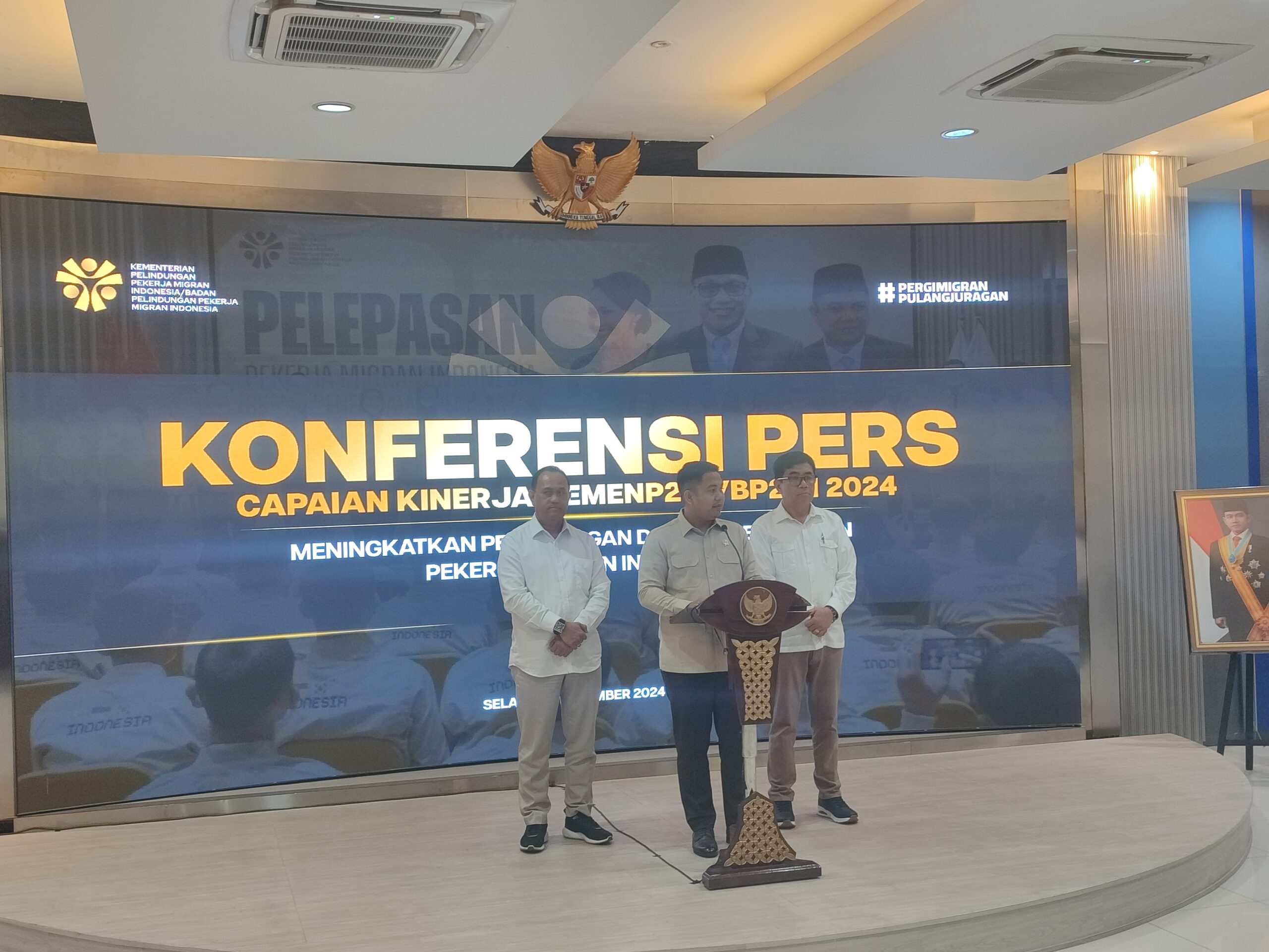 KemenP2MI Berangkatkan 295.439 Pekerja Migran dan Tangani Ribuan Kasus Sepanjang 2024