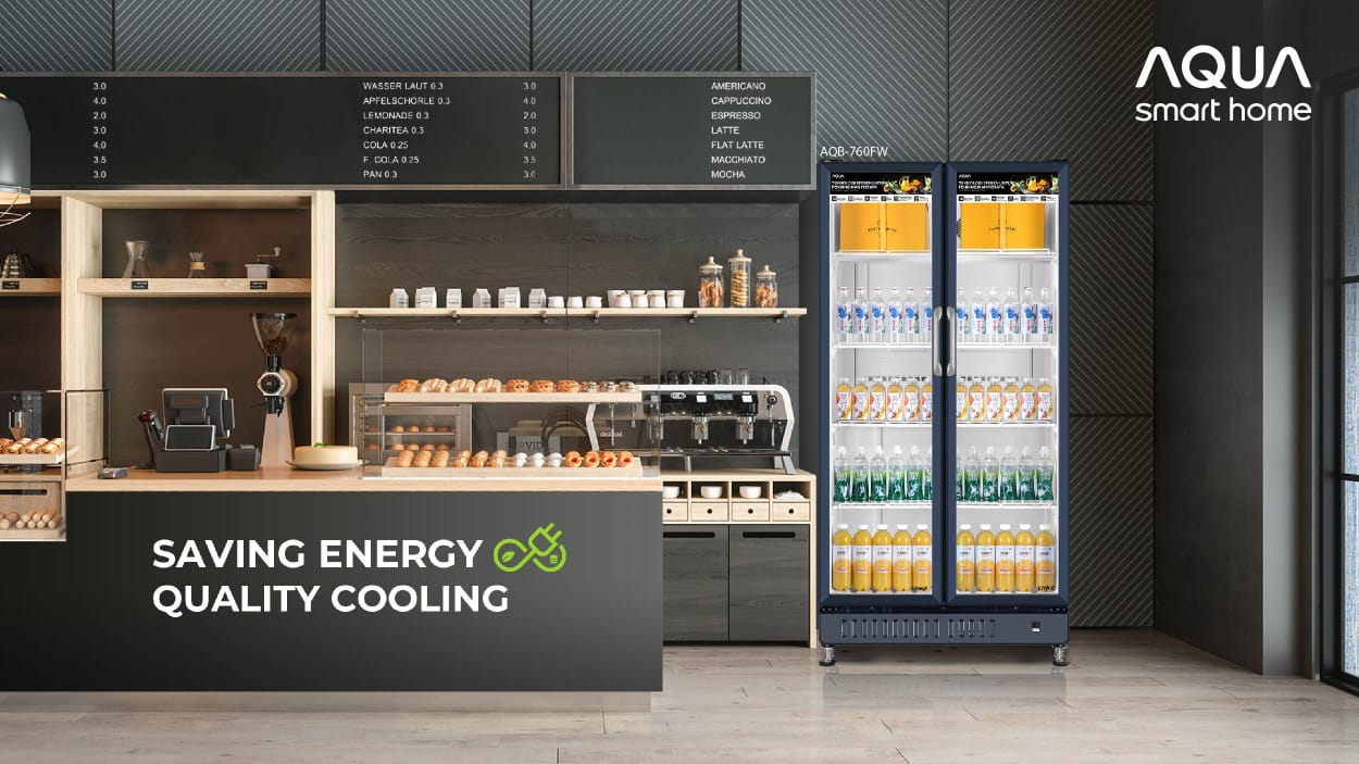 AQUA Elektronik Hadirkan Lemari Pendingin Estetik untuk Hunian Kekinian