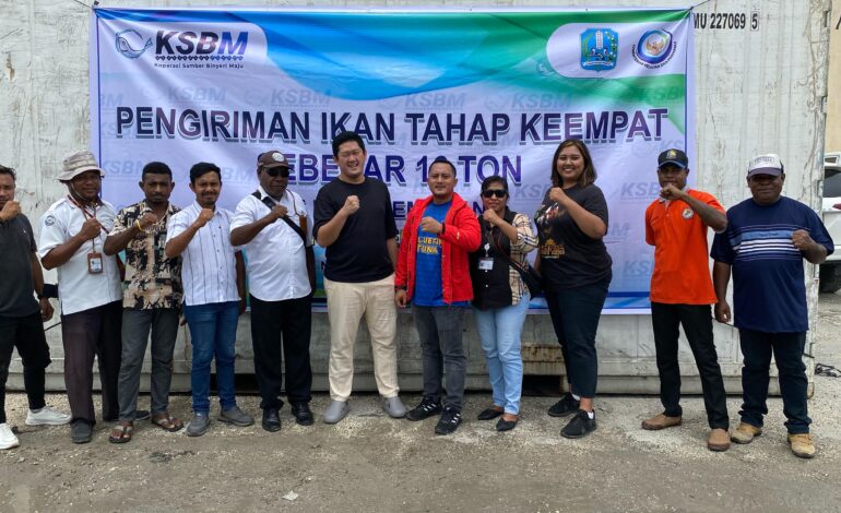 16 Ton Ikan Kalamo Biak Dikirim ke Jawa Lagi