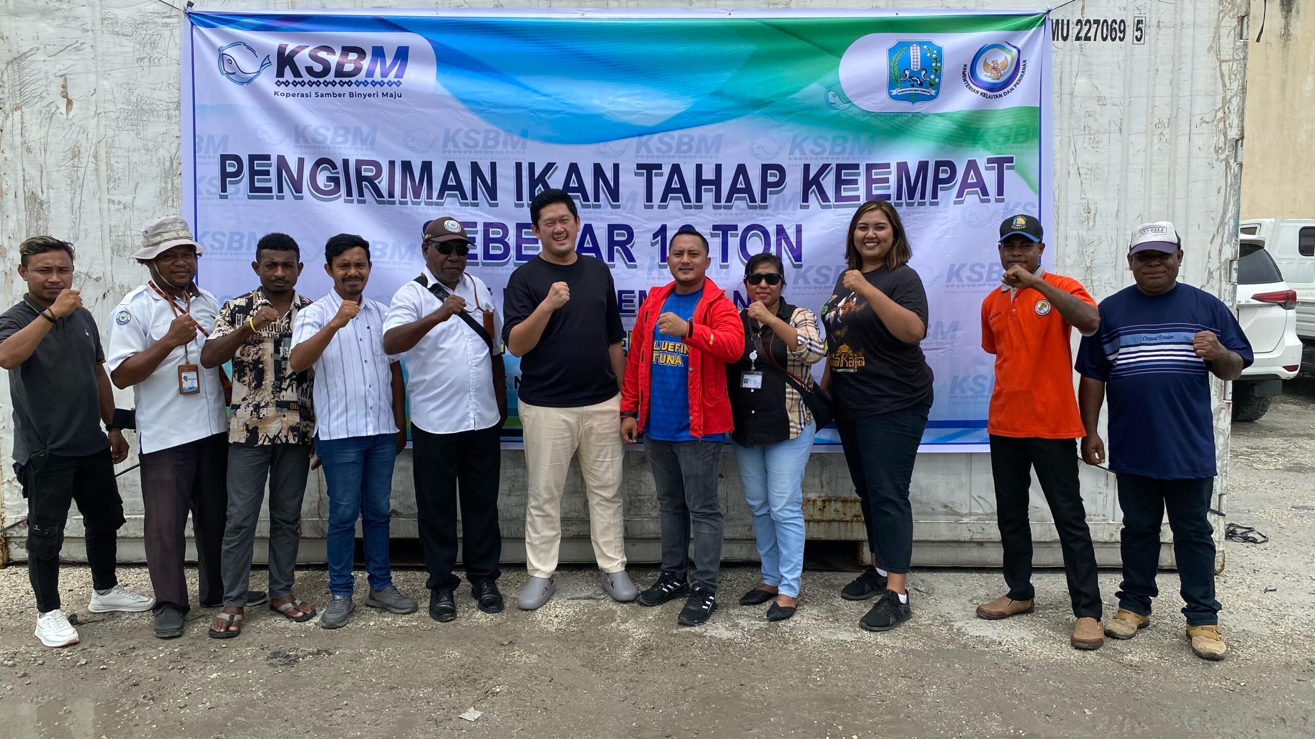 16 Ton Ikan Kalamo Biak Dikirim ke Jawa Lagi