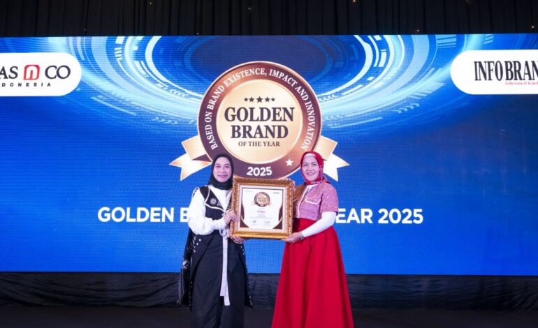 Cosmos Sabet Penghargaan Golden Brand of The Year 2025