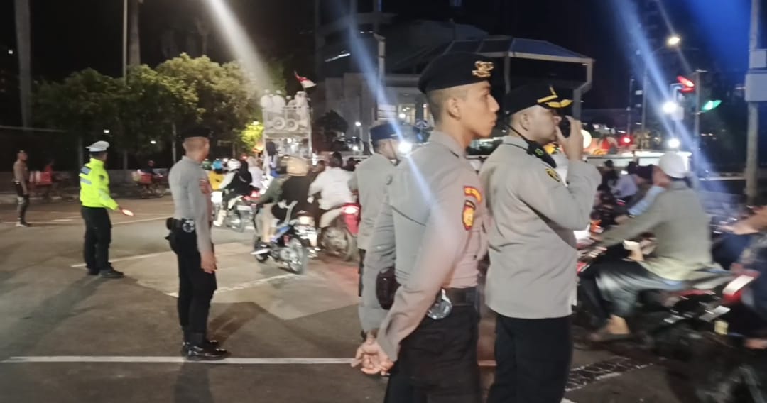 Malam Takbiran di Jakarta: Kapolsek Gambir Pastikan Kelancaran Lalu Lintas
