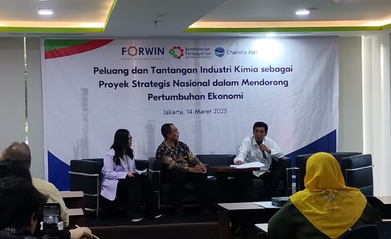 Peran Penting Industri Kimia, Pacu Ekonomi Tumbuh 8 Persen