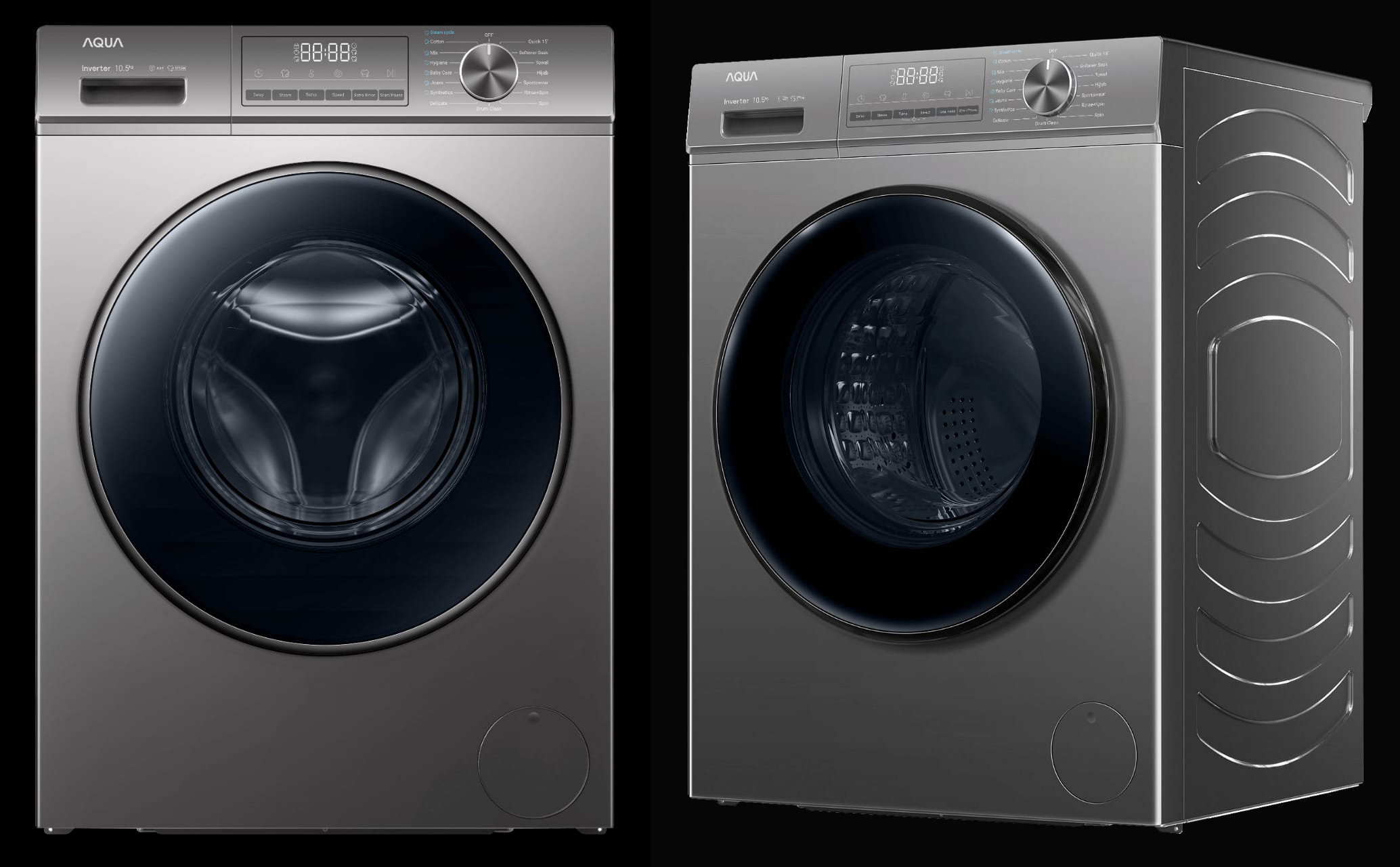 AQUA Elektronik Hadirkan Mesin Cuci Front Loading Eco-Wash Series: Solusi Cerdas untuk Pakaian Bersih dan Higienis