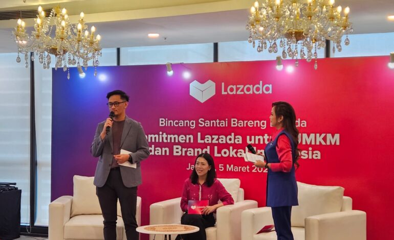 Lazada Perkuat Dukungan bagi UMKM dan Brand Lokal dengan Teknologi dan Logistik Terpadu