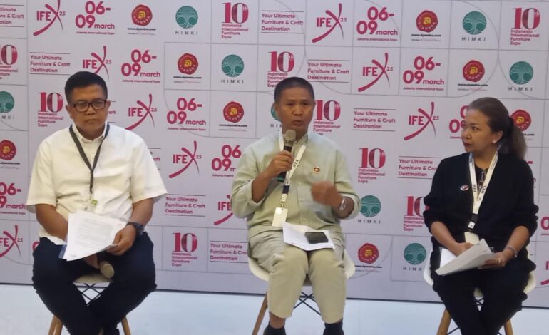 IFEX 2025 Dorong Industri Furnitur Indonesia ke Pasar Global