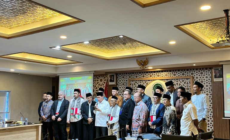 MUI Gelar Silaturahmi Kemanusiaan untuk Palestina, Serukan Dukungan Total Bangsa Indonesia