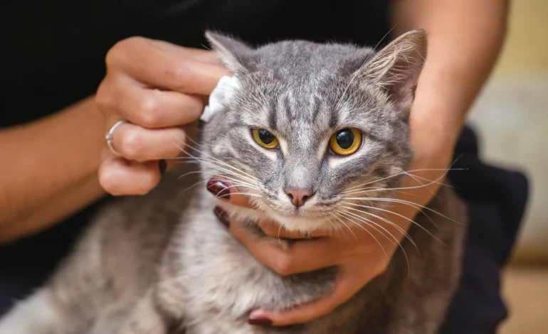Cara Membersihkan Telinga Kucing dengan Aman dan Mudah di Rumah