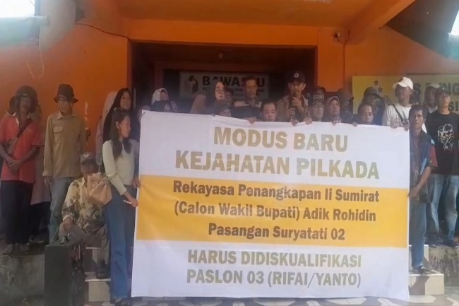Waduh! Ratusan Massa Geruduk Bawaslu, Imbas PSU Bengkulu Selatan, Kok Bisa?