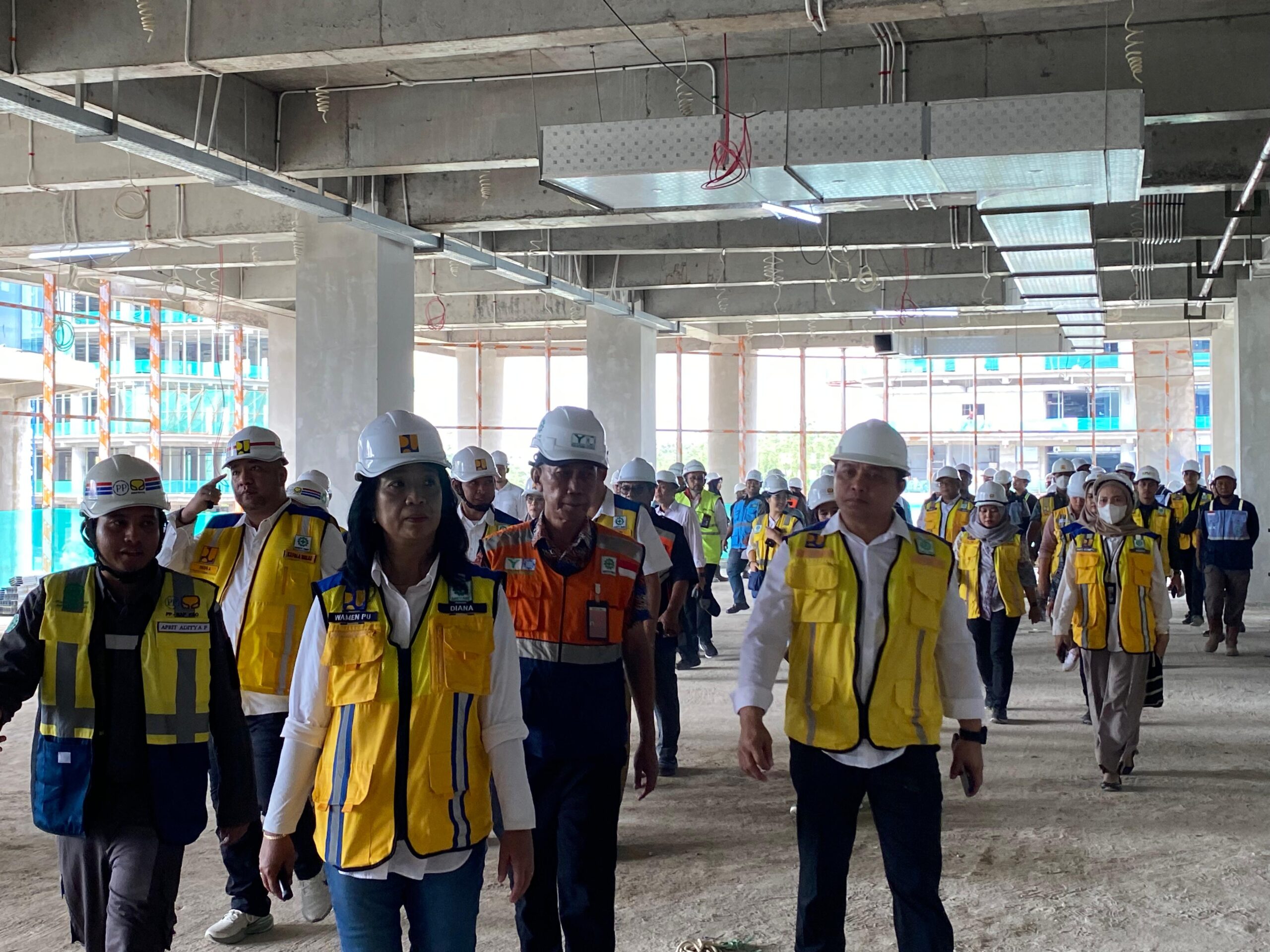PTPP Percepat Pembangunan Gedung Wing 2 Kementerian PUPR di IKN