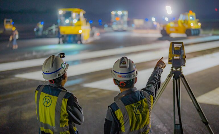 PTPP Gunakan Teknologi MMGPS untuk Tingkatkan Kualitas Runway Soekarno-Hatta