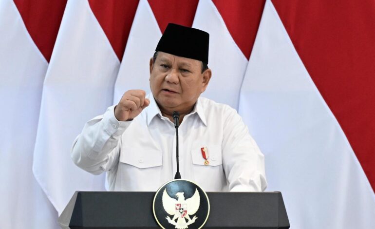 Prabowo: Kawasan Kita Penuh Perdamaian di Tengah Dunia yang Bergejolak