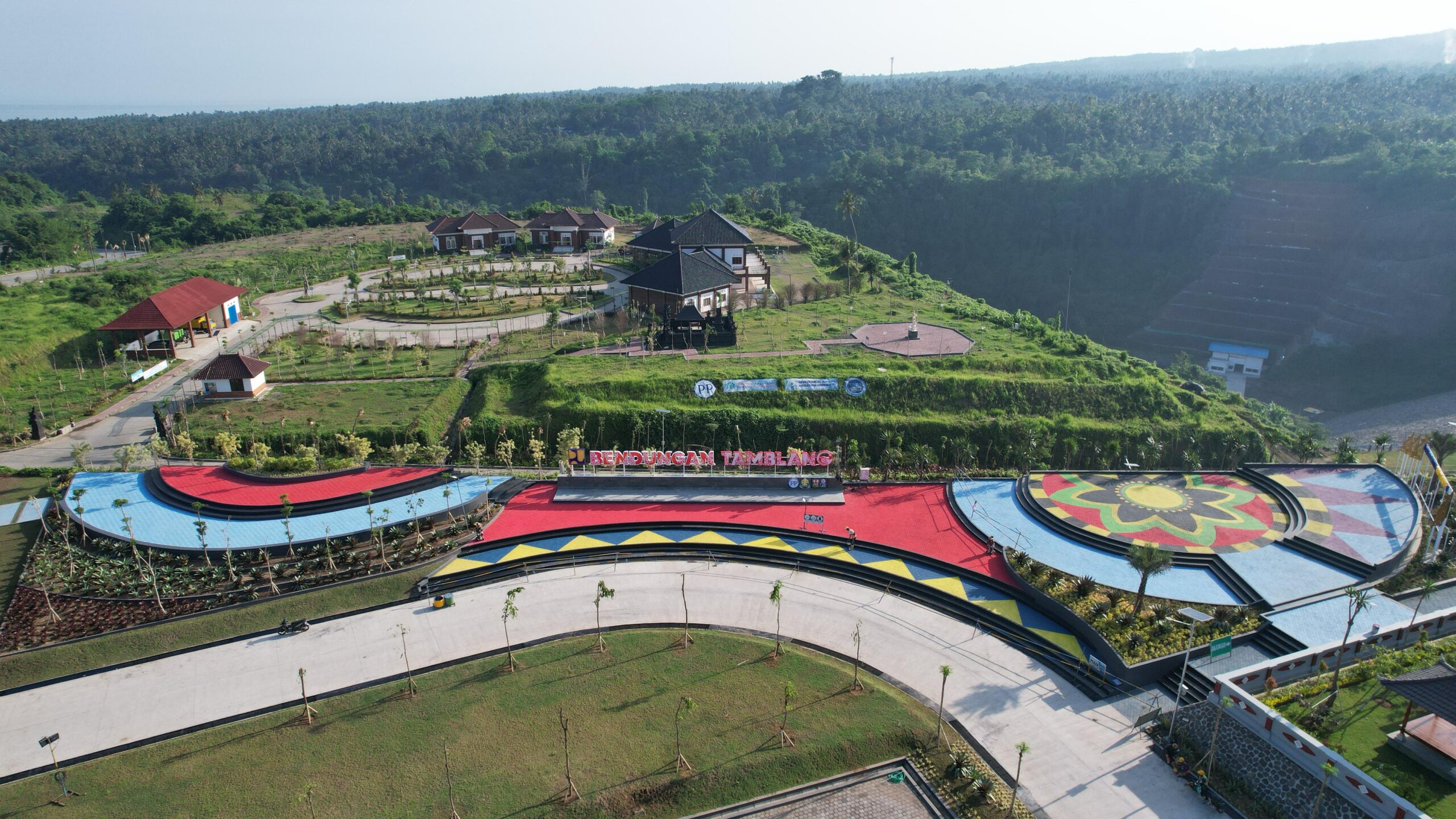 Bendungan Tamblang Rampung, Jadi yang Pertama Gunakan Inti Aspal di Asia Tenggara