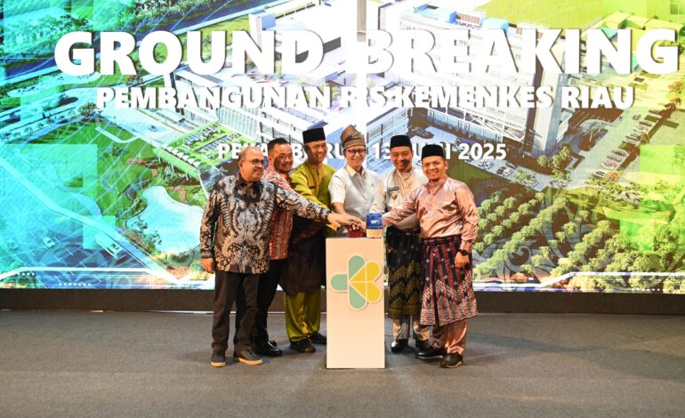 PTPP Bangun RS Vertikal Modern di Riau