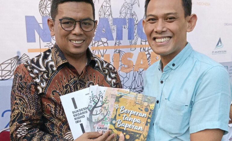 Terinspirasi Andra Soni, Sanusi Terbitkan Buku Ketiga: Berperan Tanpa Baperan