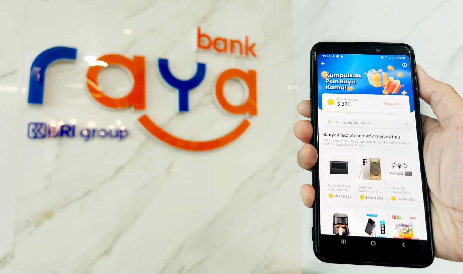 Bank Raya Luncurkan Program Raya Poin di Aplikasi Raya, Dorong Masyarakat Aktif Menabung dan Bertransaksi