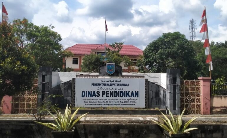 Dinas Pendidikan Banjar Belum Beri Penjelasan Soal Dugaan Penyimpangan Dana BOS 2023