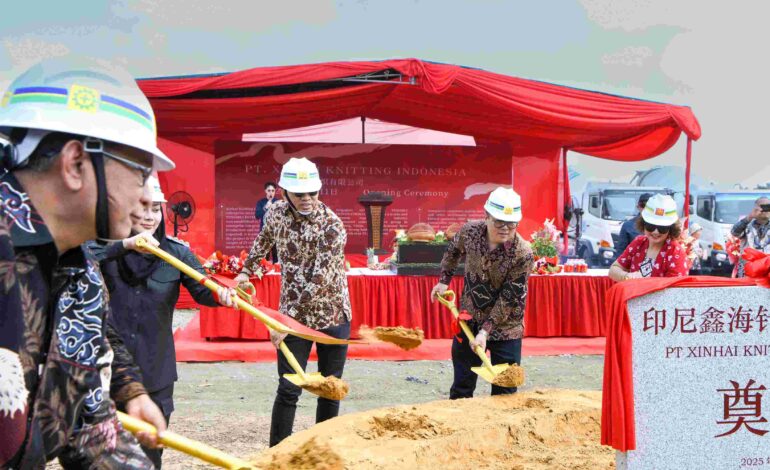 Xinhai Investasi USD 40 Juta Bangun Pabrik Tekstil di Brebes