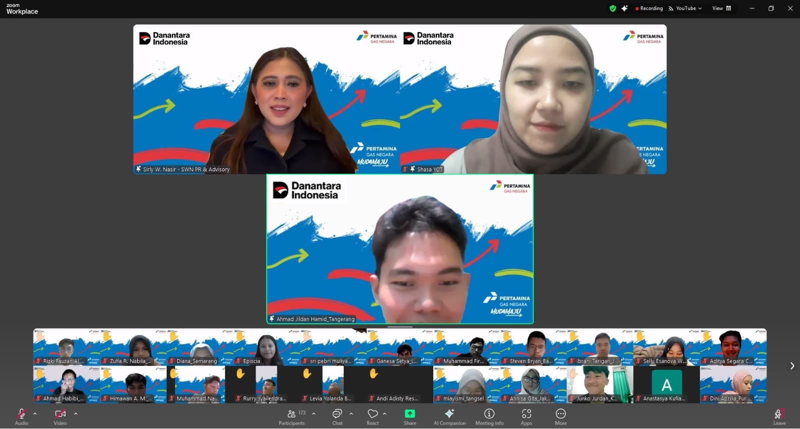 Ciptakan Generasi Muda Tangguh dan Adaptif, Ratusan Anak Muda Ikuti Program CSR “PGN Muda Maju”