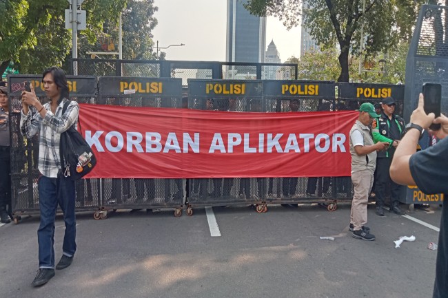 Fakta Demo Ojol 217: Tak Seramai yang Dijanjikan