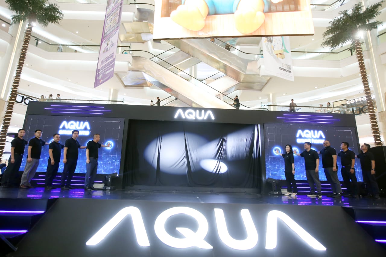 AQUA Elektronik Gelar Pameran di Kota Kasablanka, Luncurkan Produk Baru