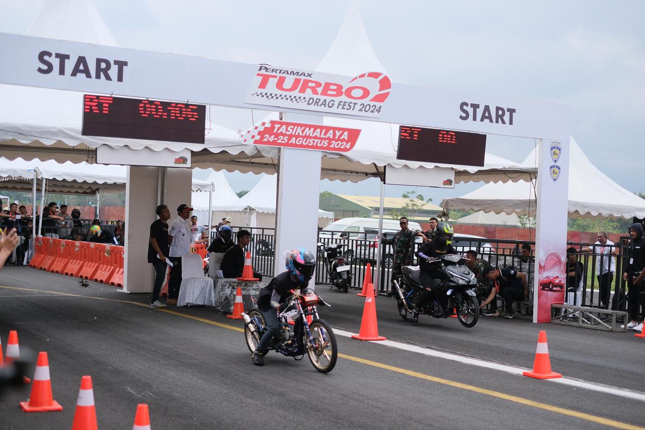 Pertamax Turbo Drag Fest 2025 Hadir di Tasikmalaya