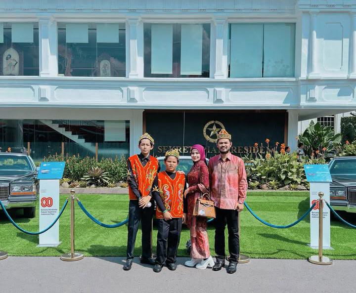 Dari Banua ke Istana Negara, dr Ayu Widyaningrum Rayakan HUT ke-80 RI dengan Penuh Syukur