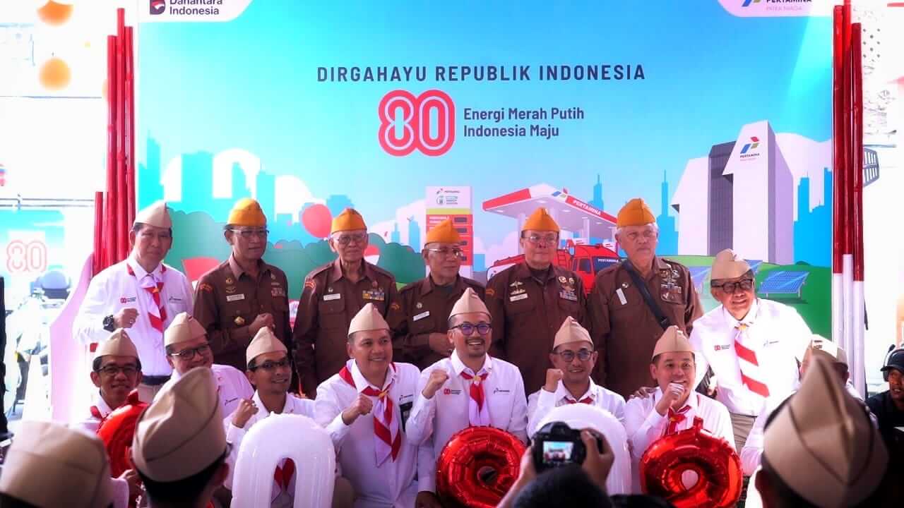 Pertamina Patra Niaga Meriahkan HUT ke-80 RI dengan Semangat Energi Merah Putih