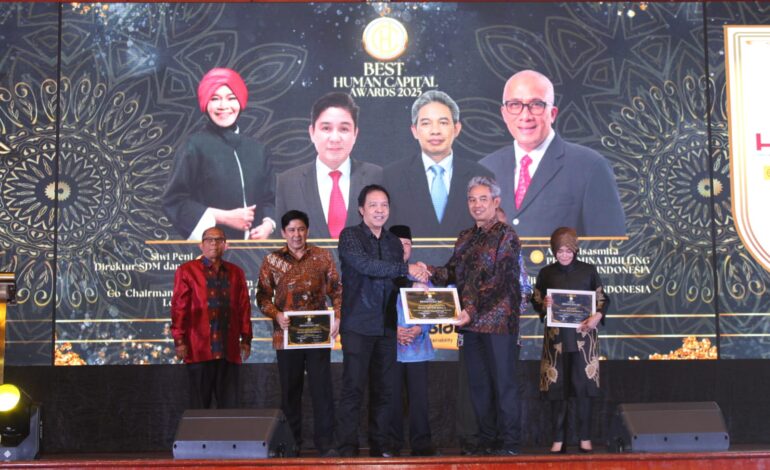 PT Merak Chemicals Indonesia Raih 3 Penghargaan di Best Human Capital Awards 2025
