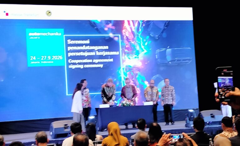 Automechanika Jakarta 2026 Digelar, Indonesia Jadi Pusat Baru Otomotif Asia Tenggara