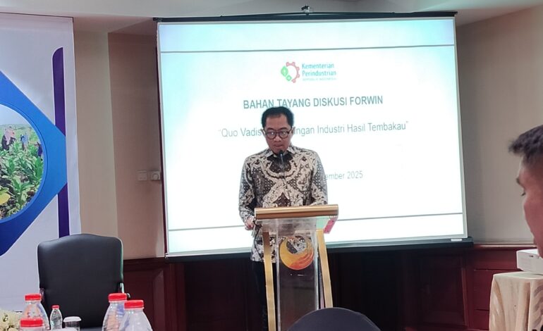 Kontribusi IHT Tinggi, Wamenperin Minta Kebijakan Tepat dan Berimbang