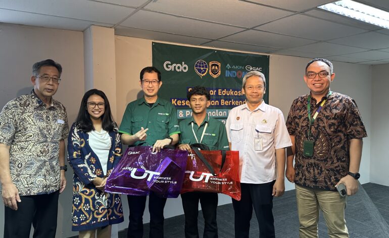 GAC AION dan Grab Gelar Kampanye Edukasi Keselamatan Berkendara, Sejalan dengan Program Kemenhub