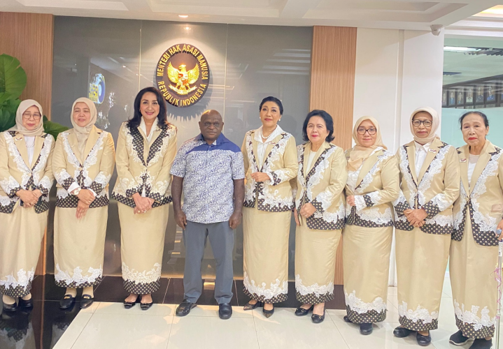 Federasi BPW Indonesia Audiensi dengan Menteri HAM RI, Perkuat Sinergi Kesetaraan Gender