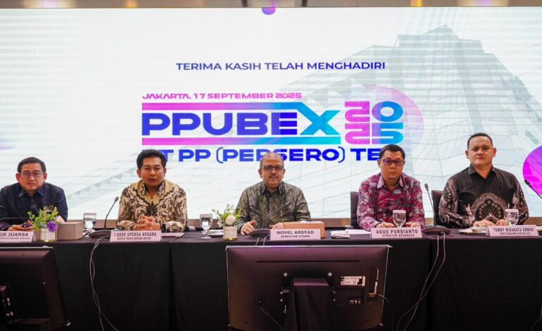PTPP Fokus pada Konstruksi Inti, Catat Kontrak Rp15,28 Triliun