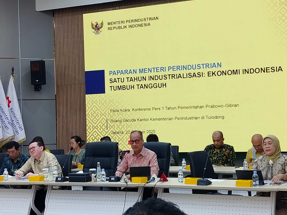 Industri Nasional Tumbuh Positif di Tahun Pertama Pemerintahan Prabowo-Gibran