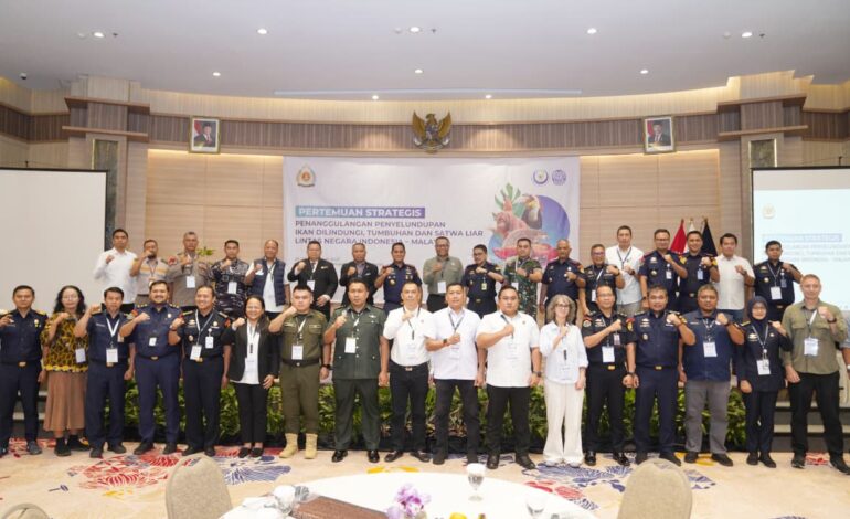 KKP dan Malaysia Perkuat Pengawasan Ikan Dilindungi