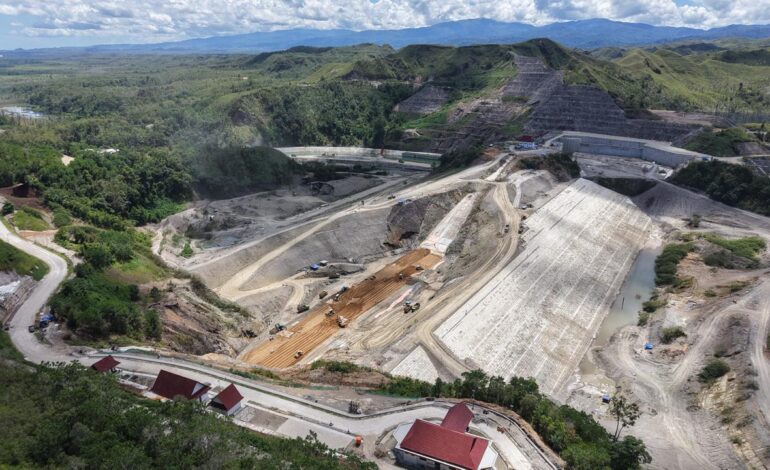 PTPP Tuntaskan 89,8 Persen Pembangunan Bendungan Way Apu di Pulau Buru