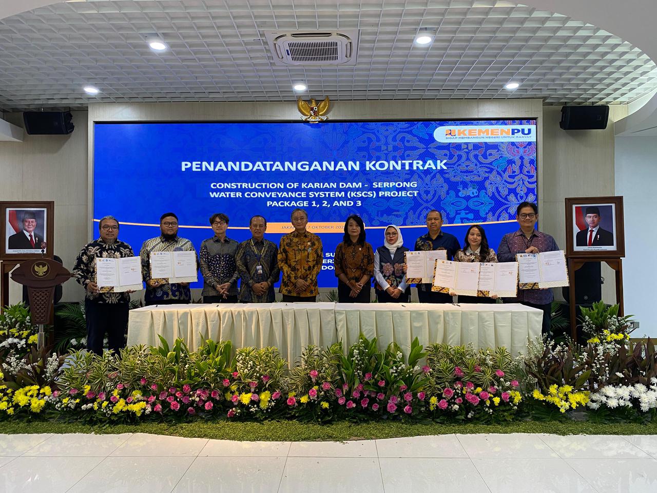 PTPP Dukung Ketahanan Air Nasional Lewat Proyek Karian-Serpong
