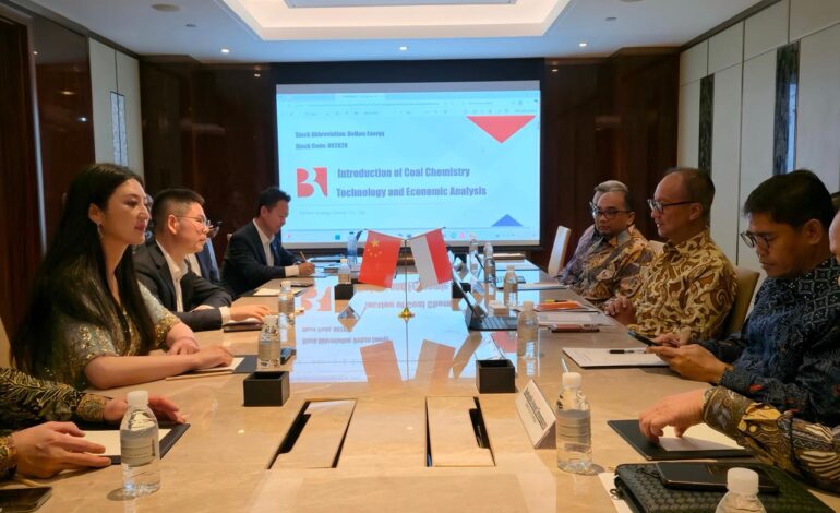 Menperin Dukung Beiken Energy Kembangkan Proyek Coal to Chemical