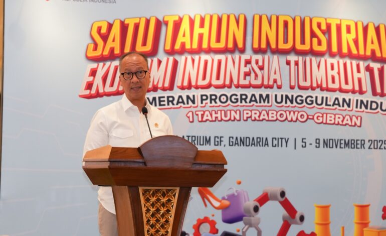 Industri Manufaktur Tumbuh, Kemenperin Pamerkan Capaian Setahun Pemerintahan Prabowo–Gibran