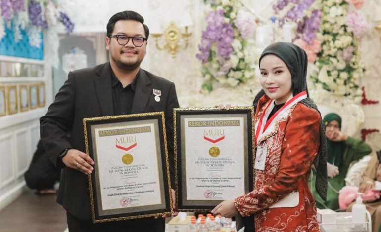 Membanggakan! dr. Ayu Widyaningrum Raih Dua Rekor MURI pada Hari Kesehatan Nasional